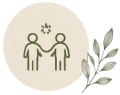 Parenting guidance and family mental health support icon