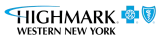 Highmark BlueCross BlueShield of Western New York Insurance logo for virtual mental health therapy